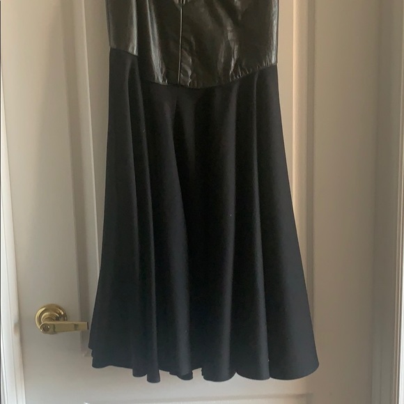 Vintage Black Leather Maxi Skirt - Size 4 - Picture 6 of 8